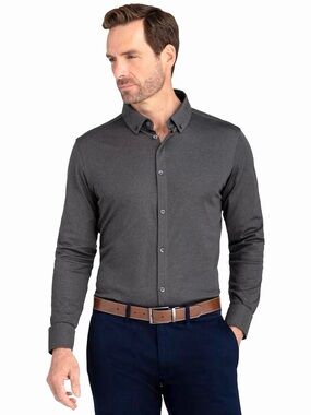 MIZZEN+MAIN Men's Rockefeller Classic Performance Button Down Shirt Size L NWOT